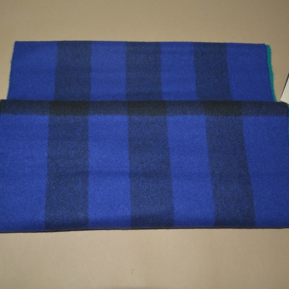 NWT BURBERRY MERINO WOOL CASHMERE NOVA CHECK SCARF SNOOD